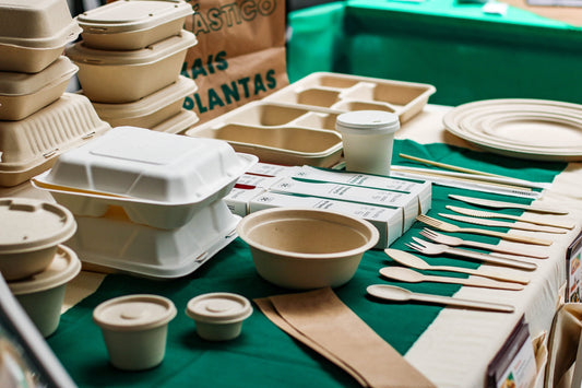 Materiais das nossas embalagens biodegradáveis e sustentáveis