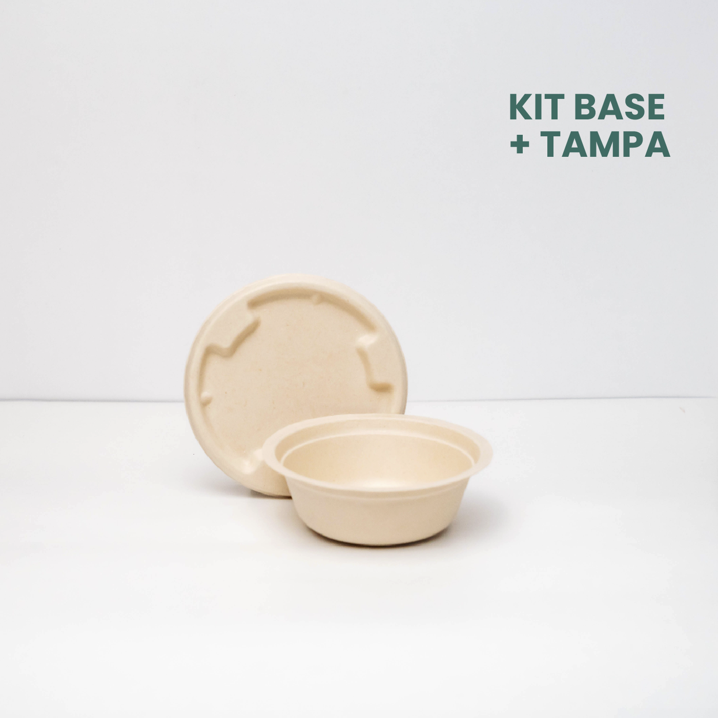Kit bowl 350ml com tampa