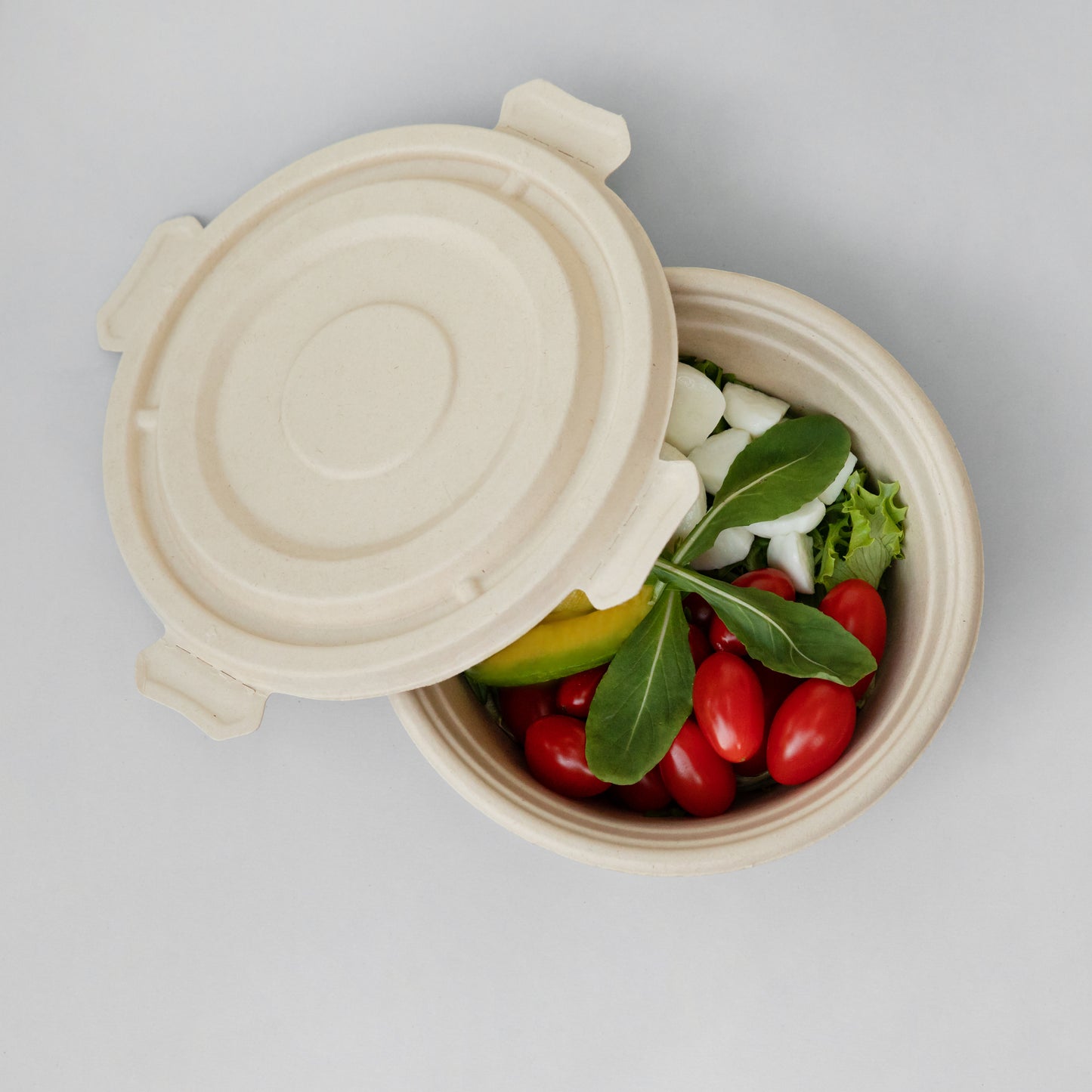 Kit marmita redonda 900ml com tampa