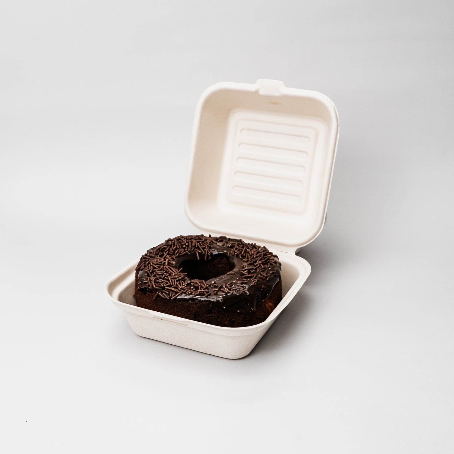 Hamburgueira biodegradável 450ml quadrada