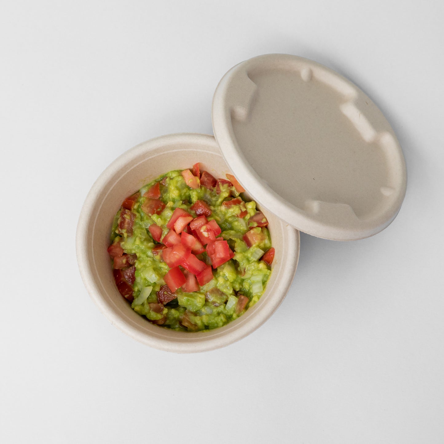 Tampa biodegradável p/ pote 500ml e bowl 350ml