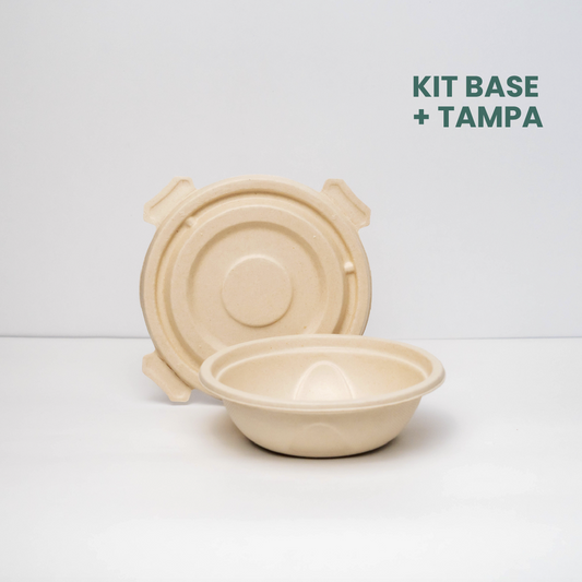 Kit bowl 750ml com tampa