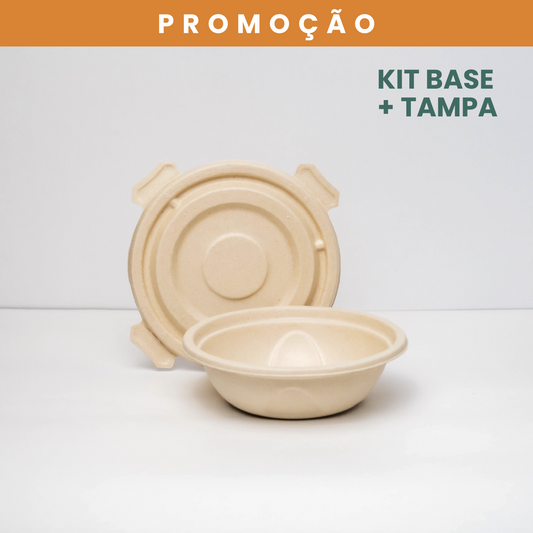 Kit bowl 750ml com tampa