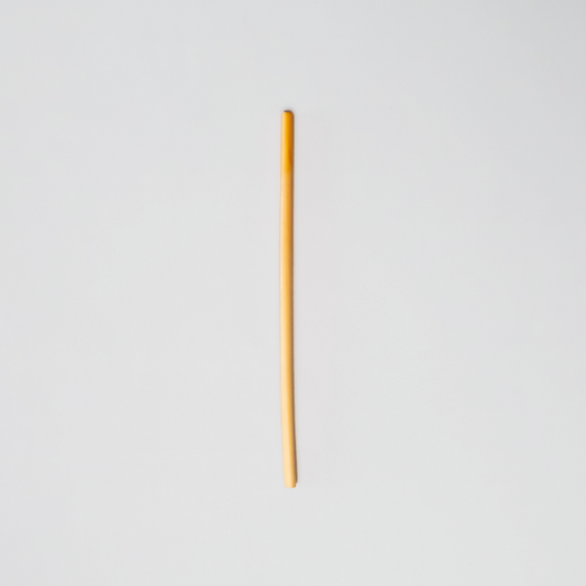 Canudo de talo de trigo 5mm