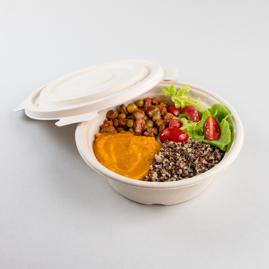 Kit marmita redonda 900ml com tampa