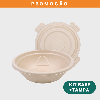 Kit bowl 750ml com tampa