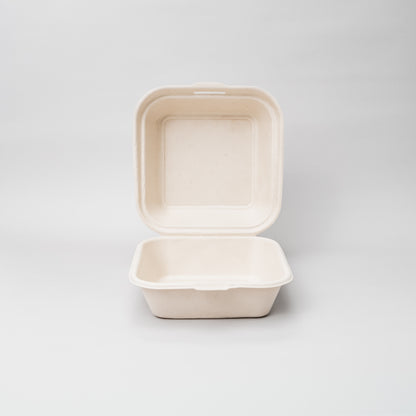Hamburgueira biodegradável 450ml quadrada