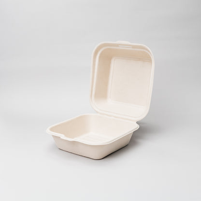 Hamburgueira biodegradável 450ml quadrada