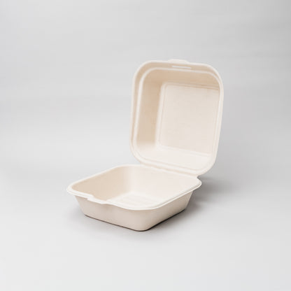 Hamburgueira biodegradável 450ml quadrada